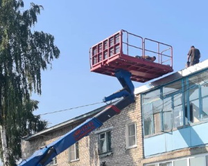уборка и чистка крыши от снега